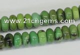 CAU27 15.5 inches 5*10mm rondelle australia chrysoprase beads wholesale