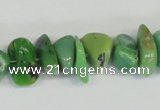 CAU33 15.5 inches australia chrysoprase chips beads wholesale