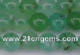 CAU352 15.5 inches 8mm round Australia chrysoprase beads