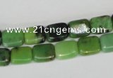 CAU36 15.5 inches 8*10mm rectangle australia chrysoprase beads wholesale