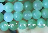 CAU366 15.5 inches 6mm round Australia chrysoprase beads