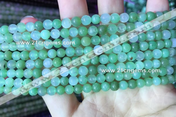 CAU366 15.5 inches 6mm round Australia chrysoprase beads