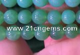 CAU370 15.5 inches 4mm round Australia chrysoprase beads