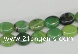 CAU39 15.5 inches 8*10mm oval australia chrysoprase beads wholesale