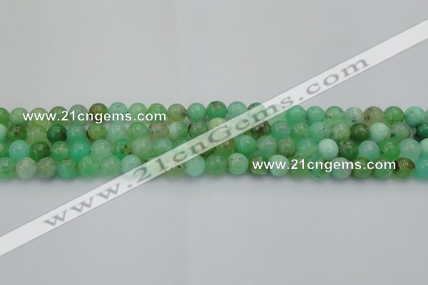 CAU402 15.5 inches 8mm round Australia chrysoprase beads