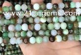 CAU436 15.5 inches 8mm round Australia chrysoprase beads wholesale