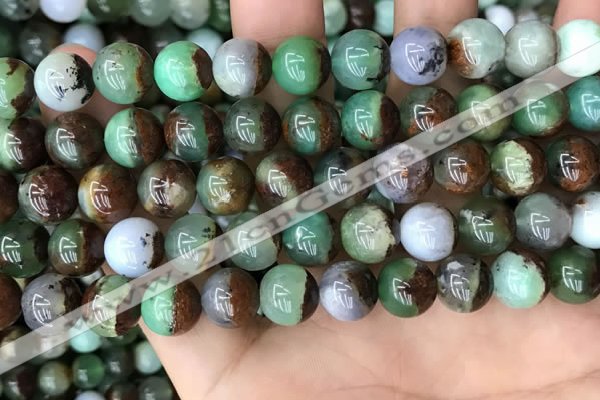 CAU437 15.5 inches 10mm round Australia chrysoprase beads wholesale