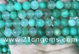 CAU445 15.5 inches 11mm round Australia chrysoprase beads