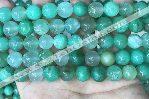 CAU445 15.5 inches 11mm round Australia chrysoprase beads