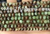 CAU451 15.5 inches 5mm - 5.5mm round Australia chrysoprase beads