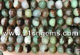 CAU455 15.5 inches 10mm - 11mm round Australia chrysoprase beads