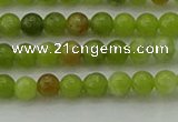 CAU500 15.5 inches 4mm round Chinese chrysoprase beads wholesale