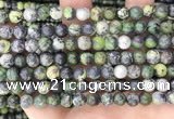 CAU521 15.5 inches 6mm - 6.5mm round Chinese chrysoprase beads