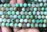 CAU577 15 inches 8mm round Australia chrysoprase beads wholesale