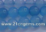 CBC263 15.5 inches 10mm AA grade round ocean blue chalcedony beads