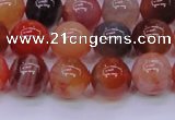 CBC404 15.5 inches 12mm A grade round orange chalcedony beads