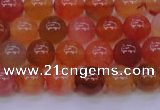 CBC412 15.5 inches 8mm AA grade round orange chalcedony beads