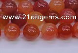 CBC414 15.5 inches 12mm AA grade round orange chalcedony beads