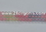 CBC422 15.5 inches 8mm round mixed chalcedony beads wholesale