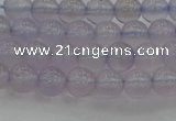 CBC430 15.5 inches 6mm round purple chalcedony beads wholesale