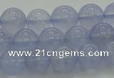 CBC452 15.5 inches 8mm round blue chalcedony beads wholesale