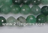 CBC701 15.5 inches 6mm faceted round African green chalcedony beads