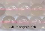 CBC836 15 inches 8mm round pink chalcedony beads