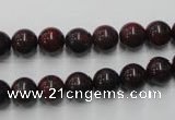 CBD152 15.5 inches 8mm round Chinese brecciated jasper beads