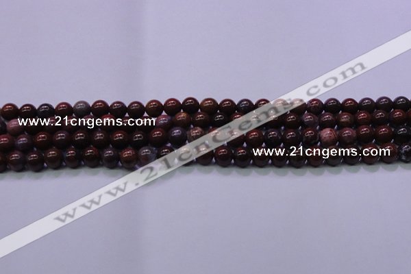 CBD300 15.5 inches 4mm round brecciated jasper beads wholesale