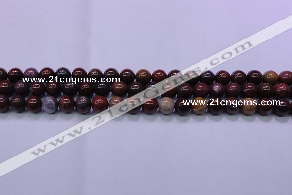 CBD303 15.5 inches 10mm round brecciated jasper beads wholesale