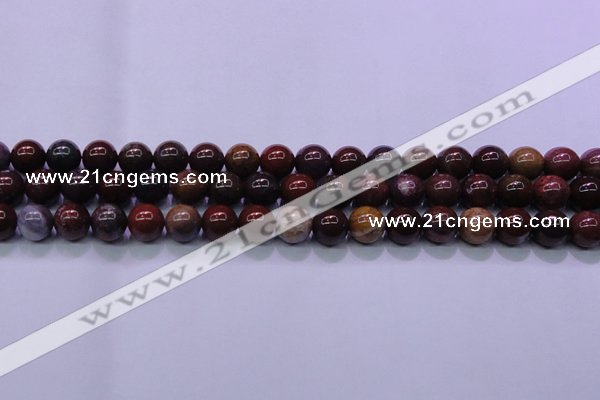 CBD304 15.5 inches 12mm round brecciated jasper beads wholesale