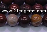 CBD305 15.5 inches 14mm round brecciated jasper beads wholesale