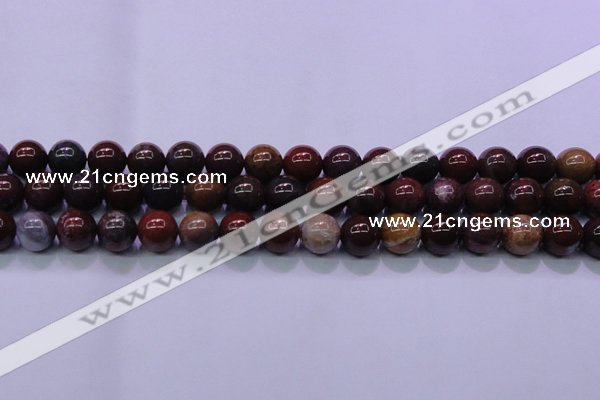 CBD305 15.5 inches 14mm round brecciated jasper beads wholesale