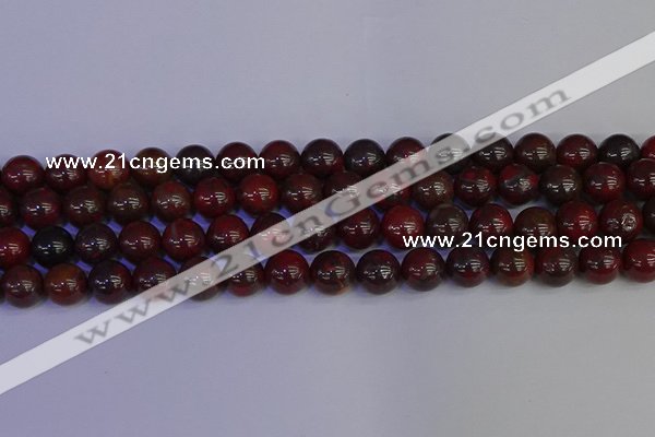 CBD354 15.5 inches 12mm round poppy jasper beads wholesale