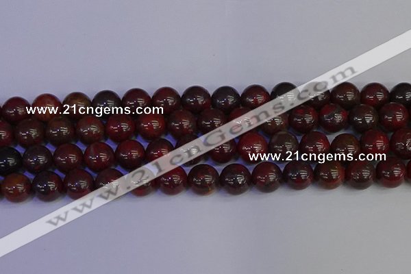 CBD355 15.5 inches 14mm round poppy jasper beads wholesale