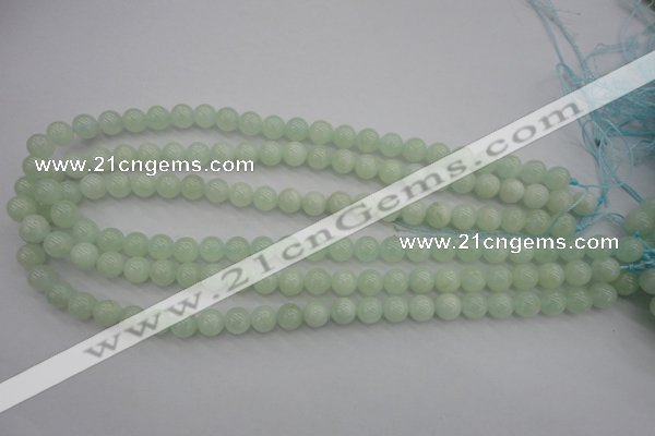 CBE03 15.5 inches 8mm round beryl gemstone beads wholesale
