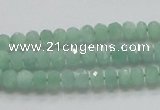 CBJ01 15.5 inches 4*6mm faceted rondelle jade beads wholesale