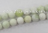 CBJ203 15.5 inches 8mm round butter jade beads wholesale