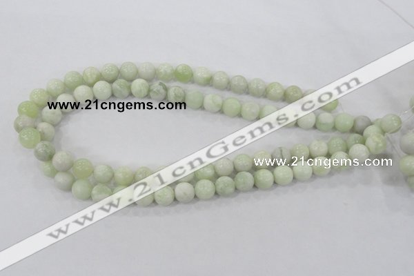 CBJ204 15.5 inches 10mm round butter jade beads wholesale