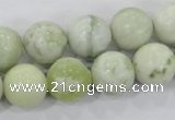 CBJ206 15.5 inches 14mm round butter jade beads wholesale