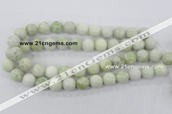 CBJ207 15.5 inches 16mm round butter jade beads wholesale