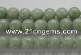 CBJ302 15.5 inches 8mm round natural jade beads