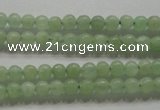 CBJ305 15.5 inches 2mm round A grade natural jade beads