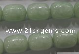 CBJ321 15.5 inches 12*16mm drum A grade natural jade beads