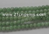 CBJ325 15.5 inches 4mm round AA grade natural jade beads