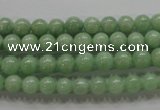 CBJ326 15.5 inches 6mm round AA grade natural jade beads