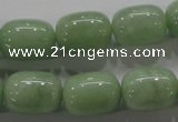 CBJ338 15.5 inches 12*16mm drum AA grade natural jade beads