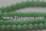 CBJ342 15.5 inches 6mm round AAA grade natural jade beads