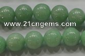 CBJ345 15.5 inches 12mm round AAA grade natural jade beads