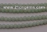 CBJ400 15.5 inches 4mm round natural jade beads wholesale